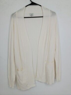 Cielo Cream Open-Front Women's Cardigan Sweater